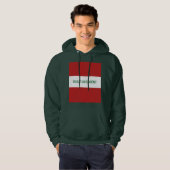 Blanc construit différemment Logo Box Vert Sweat à (Devant entier)