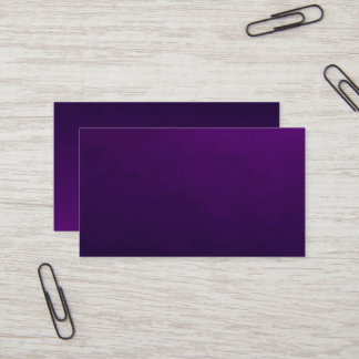 BLANC CRÉER VOTRE PROPRE CARTE DE VISITE PURPLE