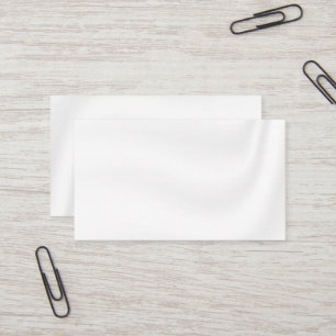 BLANC CRÉER VOTRE PROPRE CARTE DE VISITE SATIN BLA