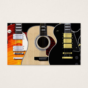 Blanc de 3 guitares