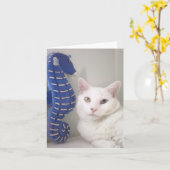 Blanc de carte de voeux à l'intérieur (Fleur jaune)