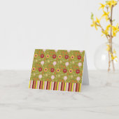 Blanc de cartes de note de variété de bouquet (Fleur jaune)