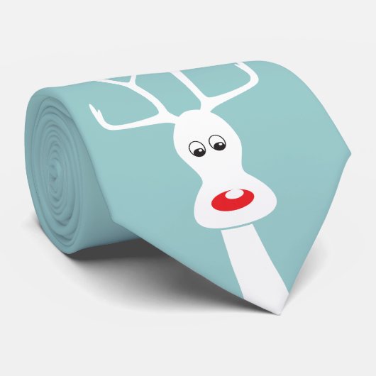 BLANC DE CRAVATE DE RUDOLF + BLEU (Roulé)