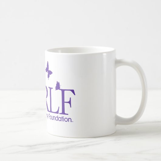 Blanc de logo de signature de RLF tasse blanche (Droite)