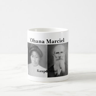 blanc de Marciel de ʻOhana tasse de classique de
