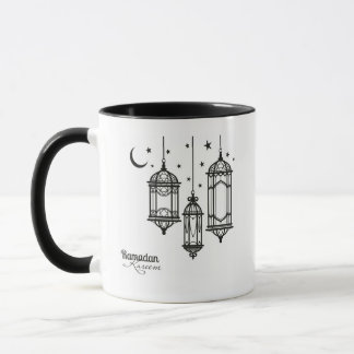 Blanc de Ramadan Kareem tasse de classique de 325