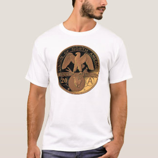Blanc de T-shirt d'Amero