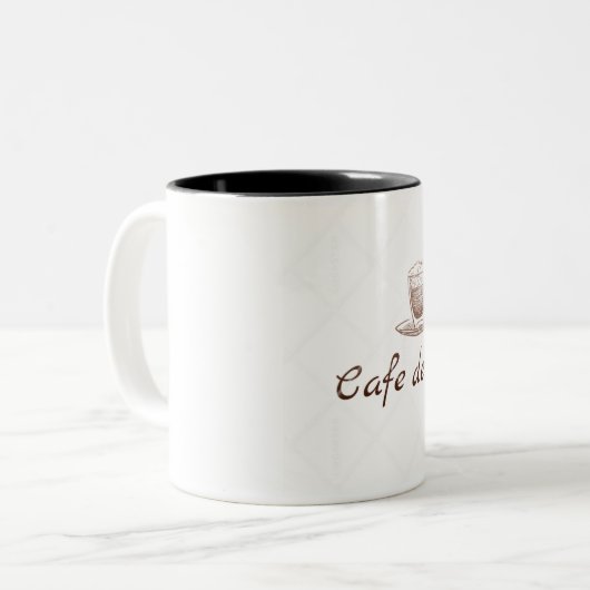 Blanc de tasse (Devant gauche)