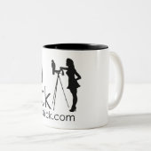 Blanc de tasse de Birdchick (Devant droit)