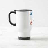 Blanc de tasse de voyage de karma (Gauche)