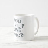 blanc de tasse de yolo (Devant droit)