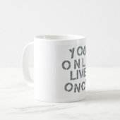 blanc de tasse de yolo (Devant gauche)
