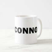 Blanc de tasse d'I <3 Connor (Devant droit)