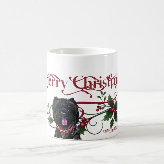 Blanc de Terrier de cairn tasse blanche classique (Centre)