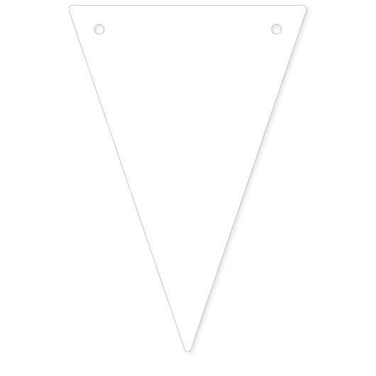 Blanc donnant un petit coup de drapeau de triangle (Troisième drapeau)