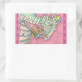 BLANC EASTER EGG DRAGON IMAGINAIRE STICKERS Feuill (Sac)