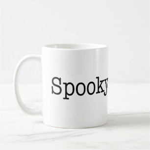Blanc éffrayant tasse de classique de 11 onces