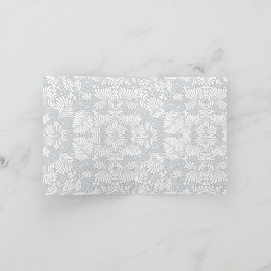 Blanc et bleu Fern Deluxe Style Blanc (Intérieur)