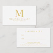 Blanc et rendez-vous élégant d'or (Devant / Derrière)