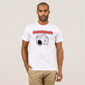 Blanc et rouge, T-shirt 2-Sided (Devant entier)