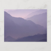 Blanc faire-part de mariage Sur Violet Foncé (Dos)