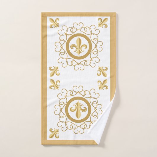 Blanc français (Serviette à main)