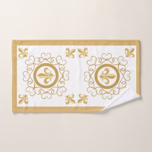 Blanc français (Serviette à main)