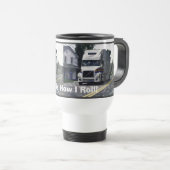 BLANC GROG RIG TRUCKER'S TRAVEL MUG (Devant droit)
