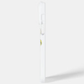 Blanc Guardian Angel Art coque iphone personnalisé (Verso / Gauche)