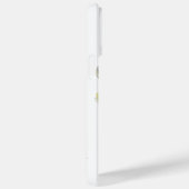 Blanc Guardian Angel Art coque iphone personnalisé (Verso / Droite)