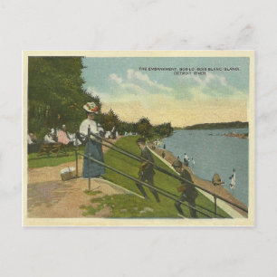 Blanc Island Detroit Briefkaart