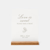 Blanc Ivoire | Fleur de Table de Mariage Favor (Recto)