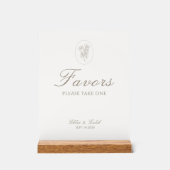 Blanc Ivoire | Fleur de Table de Mariage Favor (Recto)