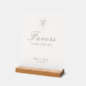 Blanc Ivoire | Fleur de Table de Mariage Favor (Angle)