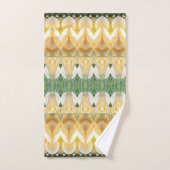 Blanc Jaune Or Et Vert (Serviette à main)