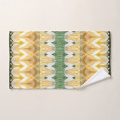 Blanc Jaune Or Et Vert (Serviette à main)