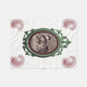 blanc kitten chaton blanc personnalisé couverture (Devant (Horizontal))