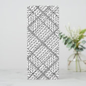 BLANC MAILLÉ ARGYLE 4x9,25 Carte plate / Verticale (Debout devant)