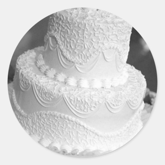 BLANC MARIAGE CAKE STICKER (Devant)
