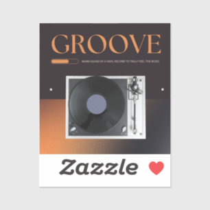 BLANC NOIR ET ORANGE EN AUTOCOLLANT VINYLE DÉCOUPÉ