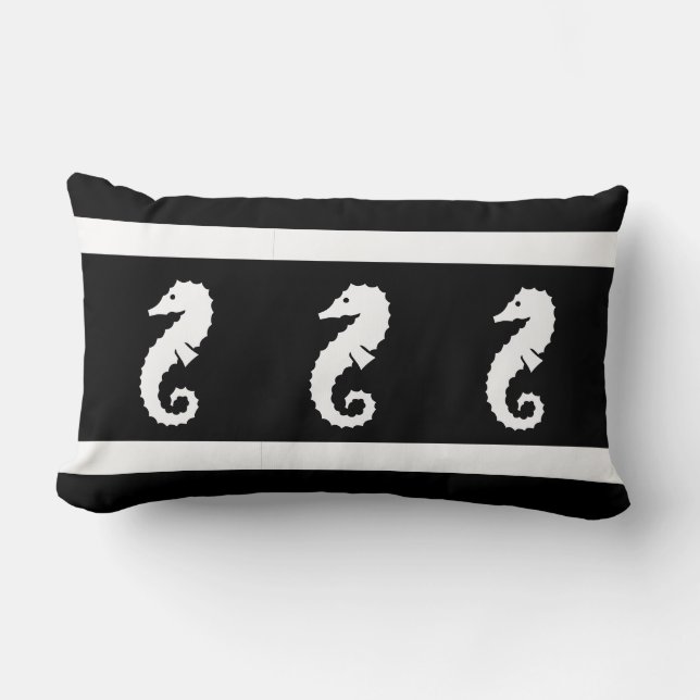 blanc/noir SEAHORSE sur la côte COUSSIN (Recto)