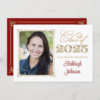Blanc, Or, Rouge 2025 Invitation photo