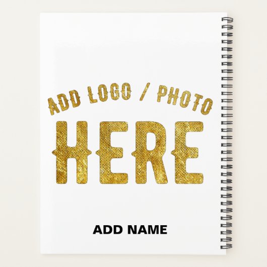 BLANC PERSONNALISABLE MODERNE ET DE STYLE, MARQUE  (Dos)