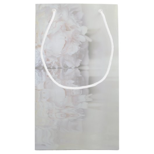 Blanc Réflexions Mariage Merci Cadeau Petit sac (Dos)