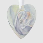 BLANC ROSE VALENTINE ORNAMENT (devant)