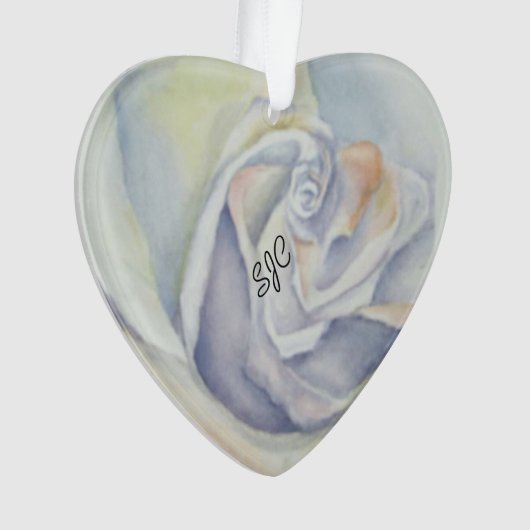 BLANC ROSE VALENTINE ORNAMENT (devant)