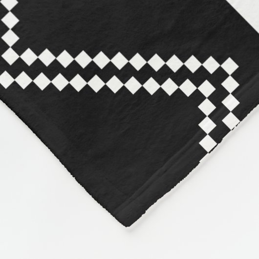 Blanc rouge chic d'hiver + Couverture noire de (Coin)