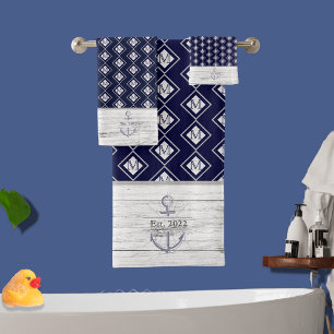 Blanc Russe Wood Beach House Lake House Marine Blu