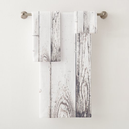 Blanc Shabby Chic Bois Grange Rustique Ferme (En situation)