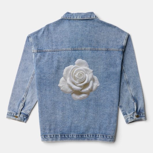 Blanc sur Blanc - Rose Sculptée (Verso)